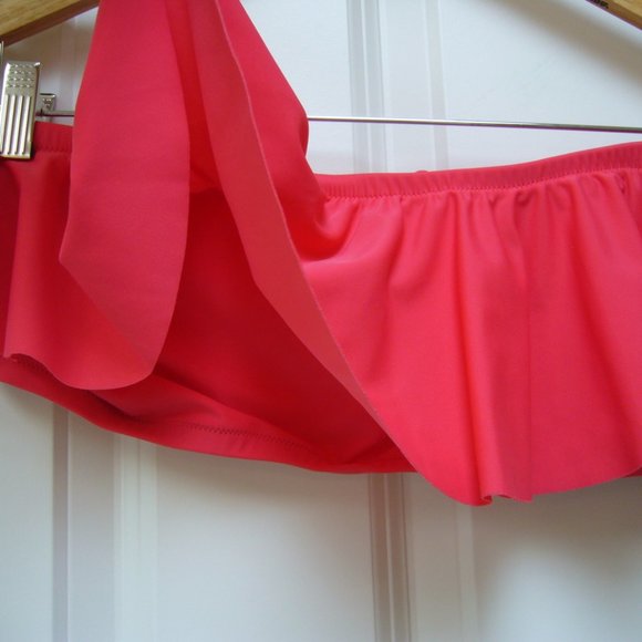 New J Crew Ruffle Bikini Top - Picture 2 of 5